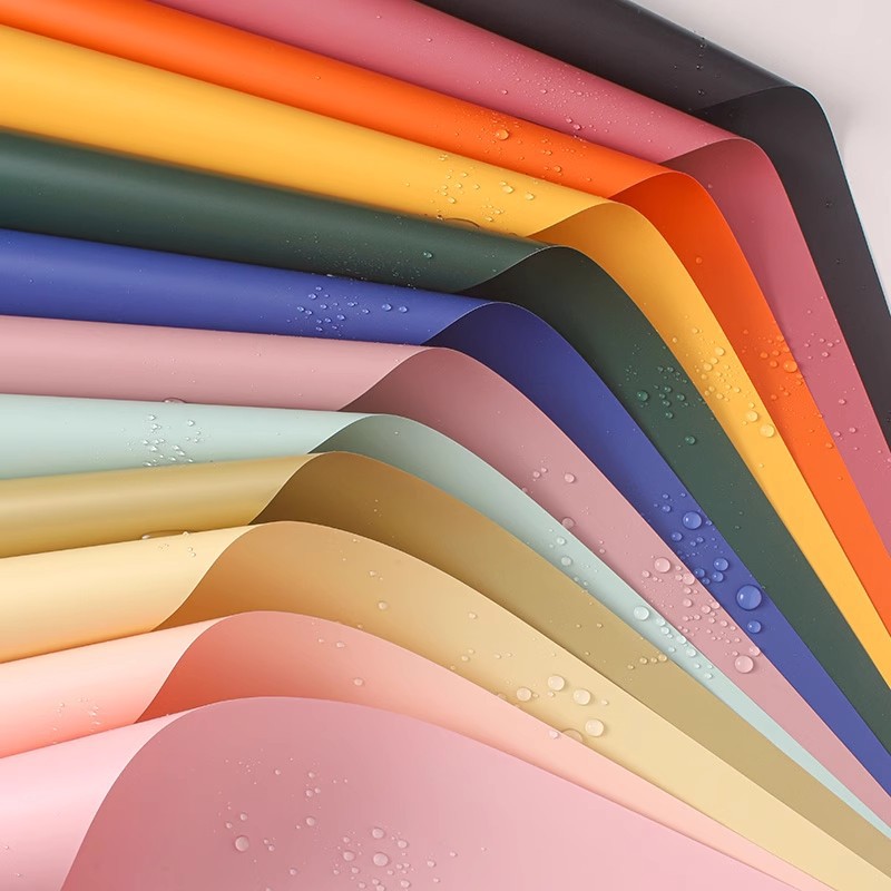 The Florist Supply - Einfarbiges Papier im koreanischen Stil, einfarbig,