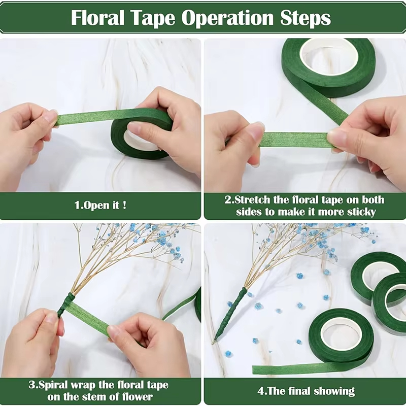 20 Yards grünes Blumenband, se – The Florist Supply Bewertung und Preis