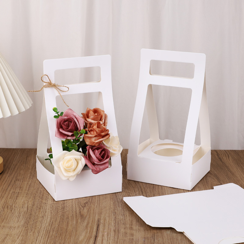 3/5Pcs Handheld Blume Box Kraf – Flower Wrap Kraft Bewertung und Preis