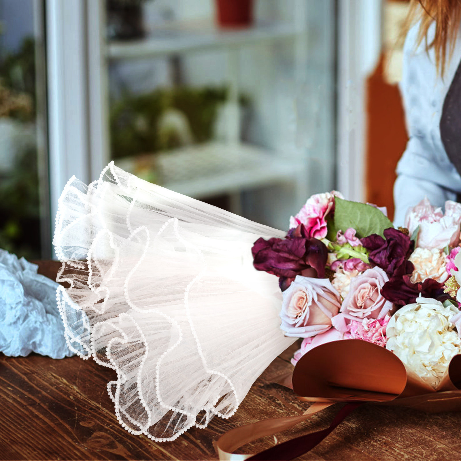 Perlen-Mesh-Blumenverpackungsn – The Florist Supply Bewertung und Preis