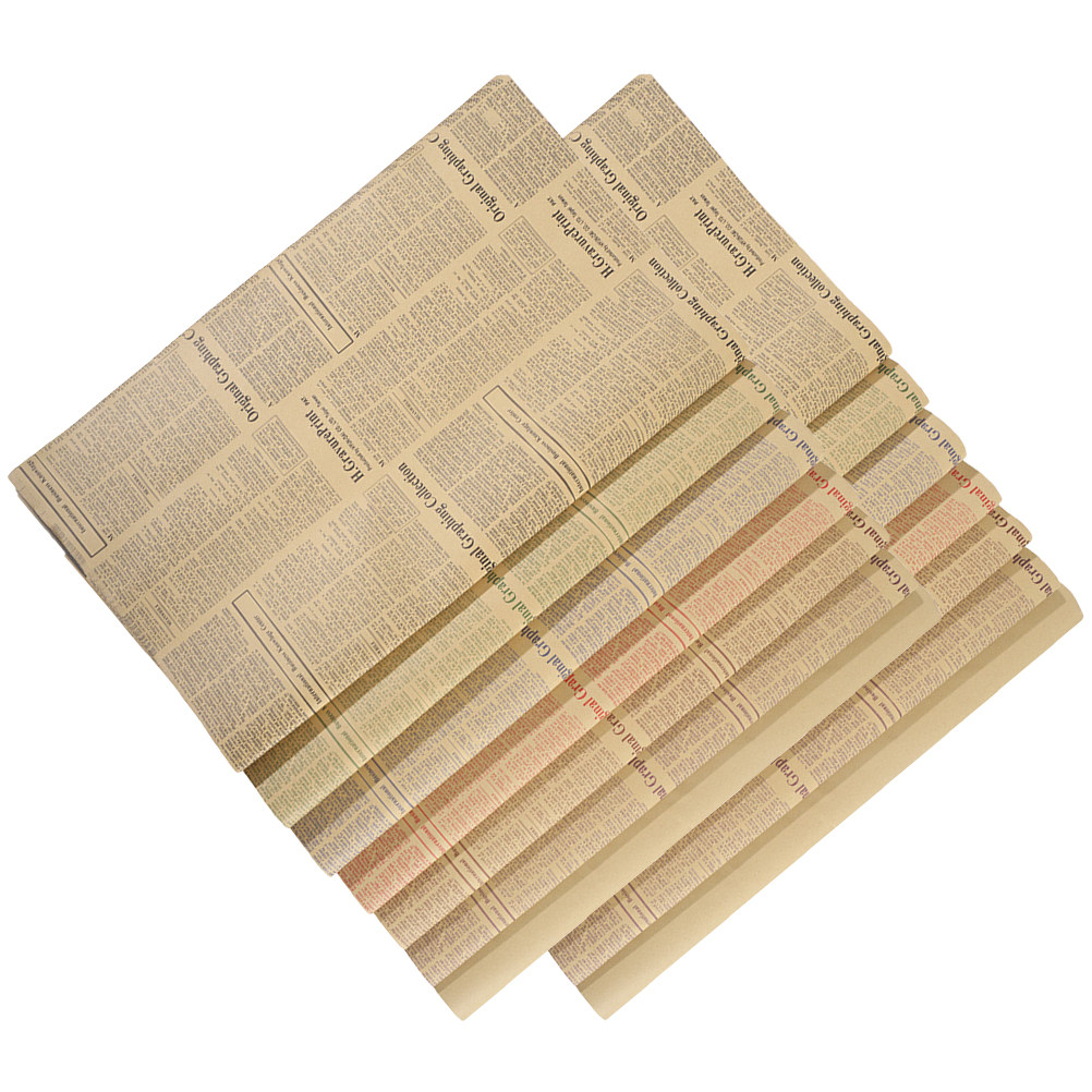 20 Blatt Kraftpapier im Zeitun – Flower Wrap Kraft Bewertung und Preis