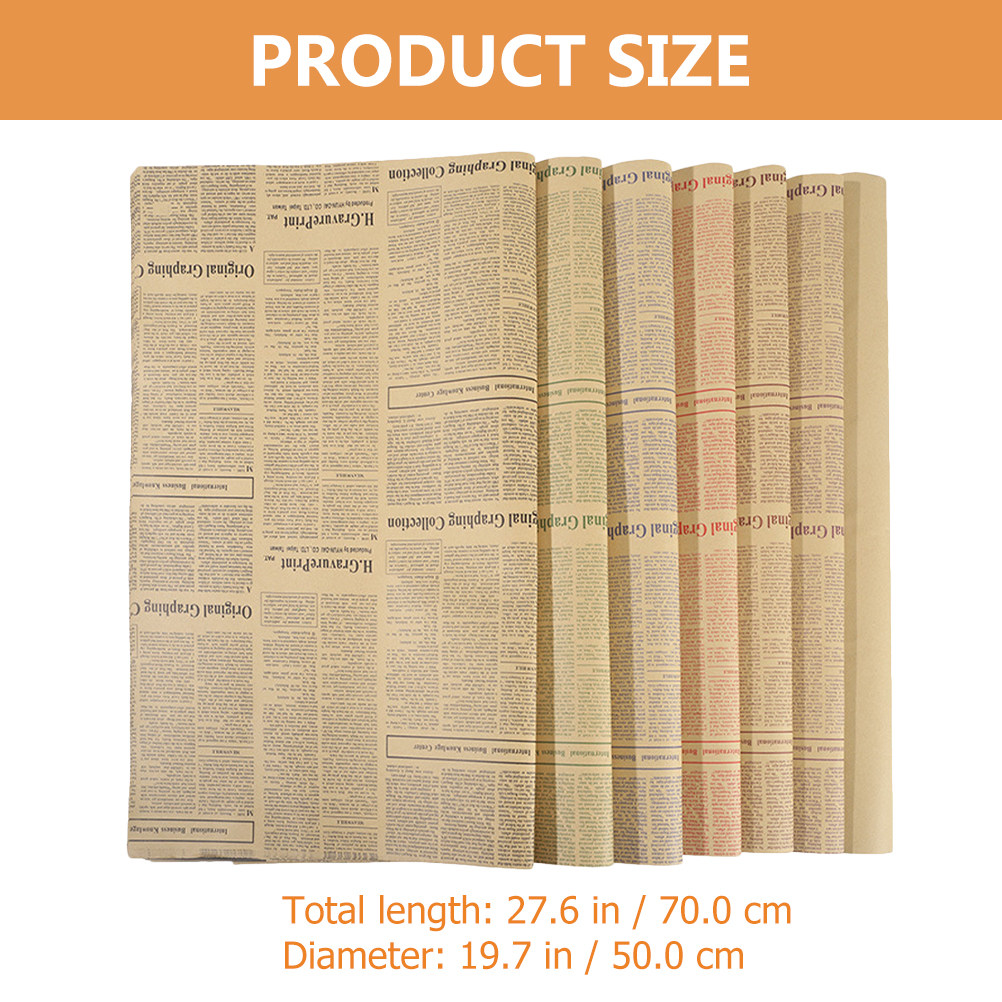 20 Blatt Kraftpapier im Zeitun – Flower Wrap Kraft Bewertung und Preis